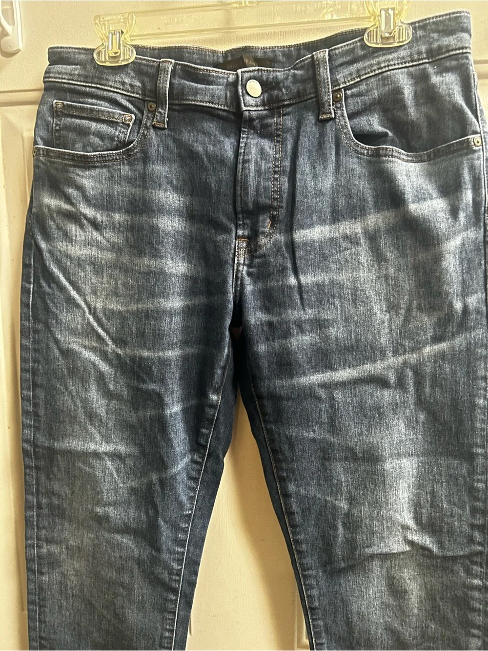 Uniqlo Men's Indigo Skinny Tapered Jeans Sz 33 x 34